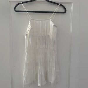 NWT 12th tribe fringe romper